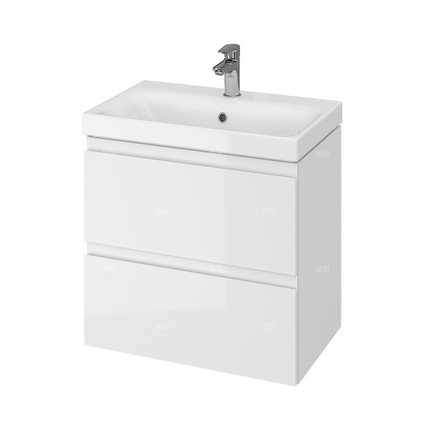 SET 981 MODUO SLIM 60 BIAŁY DSM (SZAF. FSC MIX70% SGSCH-COC-007574+UM)