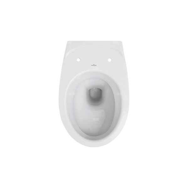Miska WC zawieszana CERSANIT DELFI bez deski, ceramiczna, kolor: biały, odpływ poziomy, spłukiwanie: 3-6l