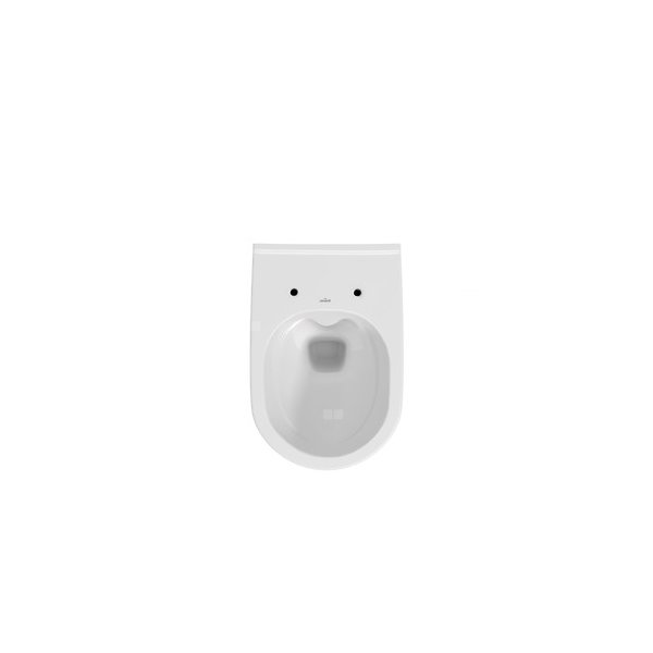 Miska WC zawieszana CERSANIT CITY bez deski, ceramiczna, kolor: biały, spłukiwanie: 3-5l, bez kołnierza wewnętrznego