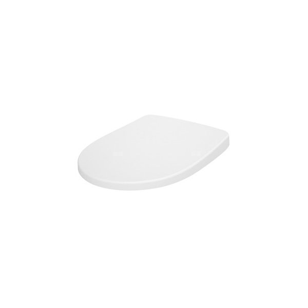 Deska sedesowa wolnoopadająca CERSANIT CERSANIA SLIM duroplast, antybakteryjny , kolor: biały, zawias: stal nierdzewna, łatwe wypinanie