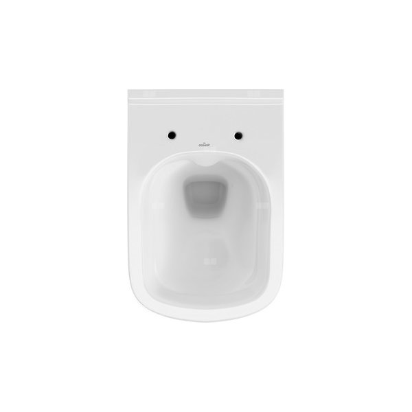 Miska WC zawieszana CERSANIT COLOUR bez deski, ceramiczna, kolor: biały, odpływ poziomy, spłukiwanie: 2,5-5l, bez kołnierza wewnętrznego