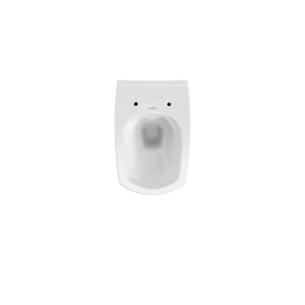 Miska WC zawieszana CERSANIT CARINA SET 548, ceramiczna, kolor: biały, odpływ poziomy, spłukiwanie: 3-5l, bez kołnierza wewnętrznego