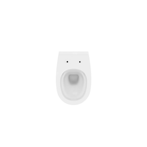 Miska WC zawieszana CERSANIT ARTECO SET 813, ceramiczna, kolor: biały, odpływ poziomy, spłukiwanie: 3-5l, bez kołnierza wewnętrznego