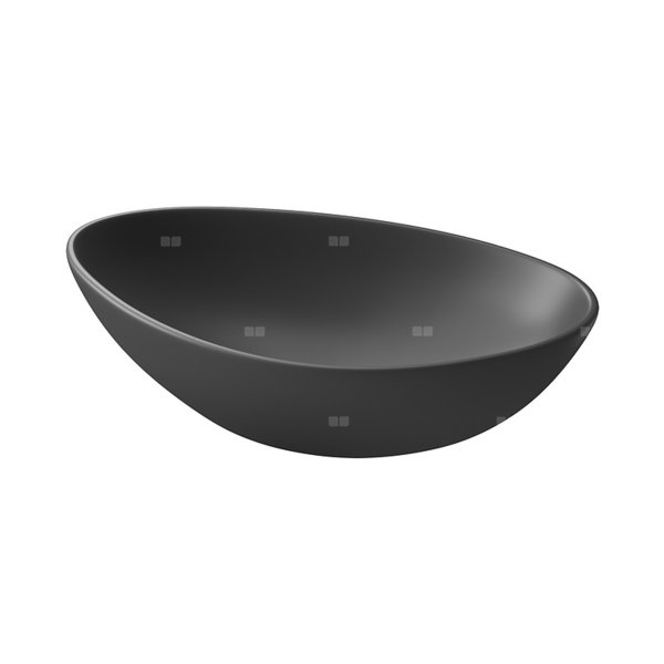 UMYWALKA NABLATOWA MODUO 55 NIEREGULARNA ANTRACYT MAT BOX