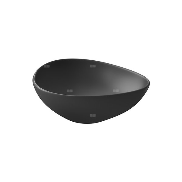 UMYWALKA NABLATOWA MODUO 45 NIEREGULARNA ANTRACYT MAT BOX