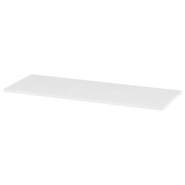 Blat umywalkowy CERSANIT TIRSO, szer. 1200mm, gł. 450mm, dwustronnie laminowana płyta wiórowa, kolor biały mat