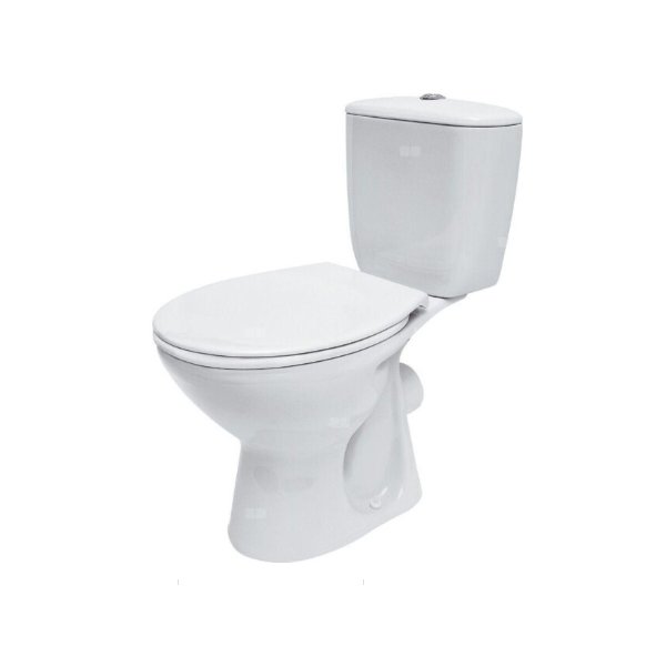 Miska WC stojąca CERSANIT PRESIDENT SET 768, ceramiczna, kolor: biały, spłukiwanie: 3-6l