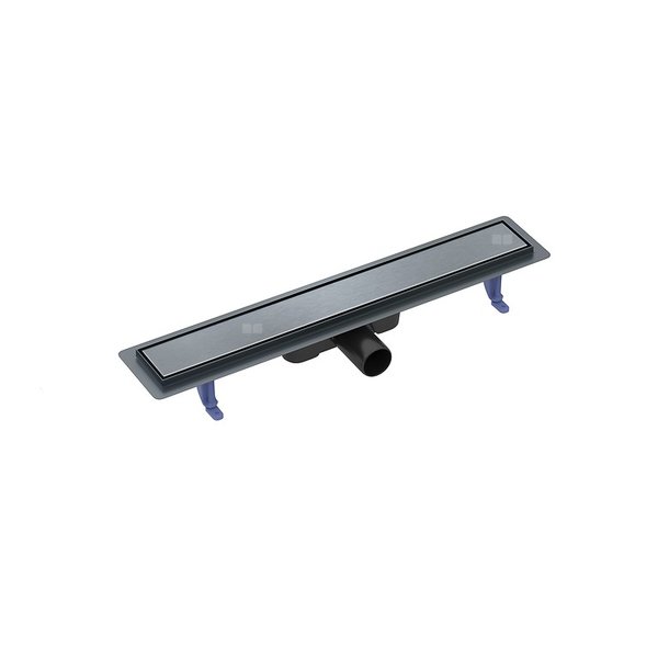 ODPŁYW LINIOWY Z RUSZTEM DWUSTRONNYM TAKO 60 CZARNY GUN METAL