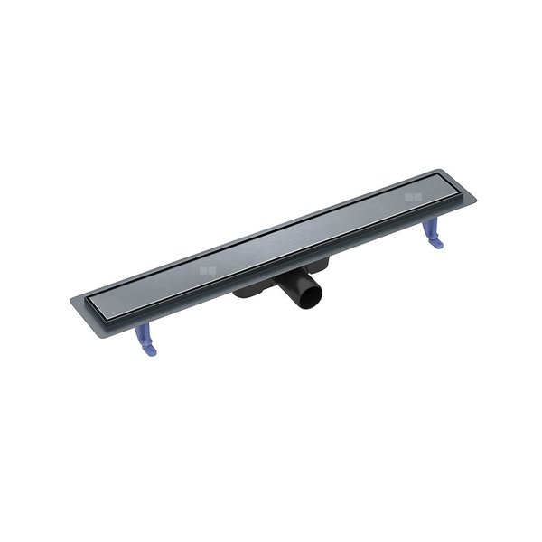 ODPŁYW LINIOWY Z RUSZTEM DWUSTRONNYM TAKO 70 CZARNY GUN METAL