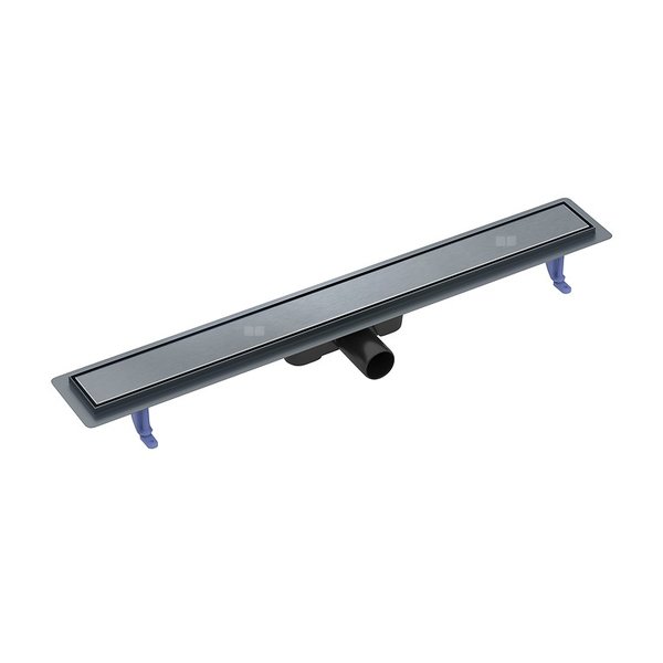 ODPŁYW LINIOWY Z RUSZTEM DWUSTRONNYM TAKO 80 CZARNY GUN METAL
