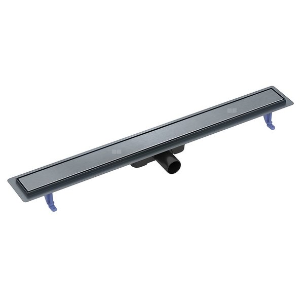 ODPŁYW LINIOWY Z RUSZTEM DWUSTRONNYM TAKO 90 CZARNY GUN METAL