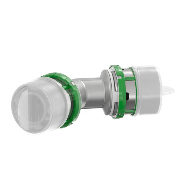 Kolano dwustronnie zaprasowywane 45' COMAP MultiSkin Visu-Control, mosiądz, 32x3 (MZ)