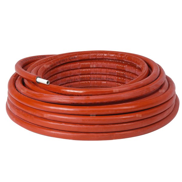 Rura PE-RT II/AL/PE-RT II COMAP MultiSkin2 16 mm x 2 mm izolacja: 9 mm, izolacja kolor czerwony - kręgi 400m wielowarstwowa gładka