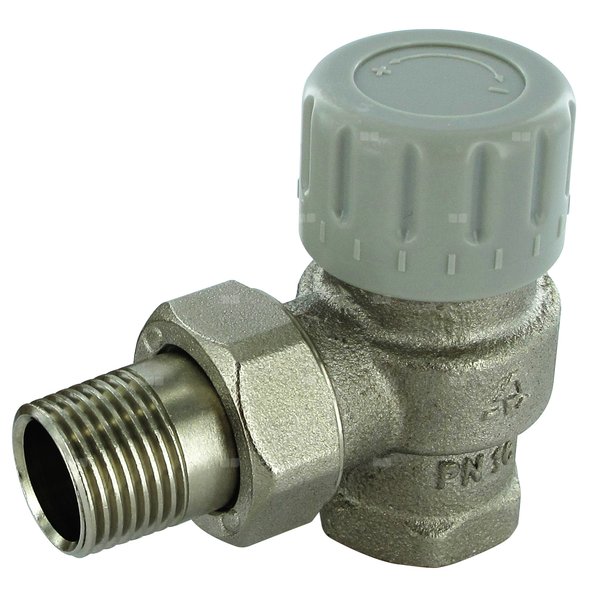 Zawór odcinający COMAP 804R mosiądz (niklowanie) M30 4.5 Kvs GW x GZ 1/2'' x 1/2''