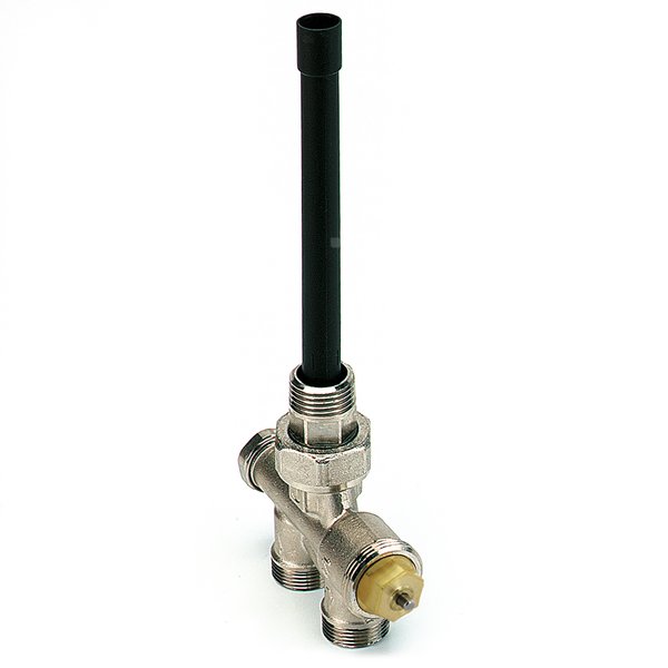 Zawór termost. do grzejn. COMAP 915 mosiądz 1/2'' x M22 rozstaw osi 50 mm z rur. zanurz.