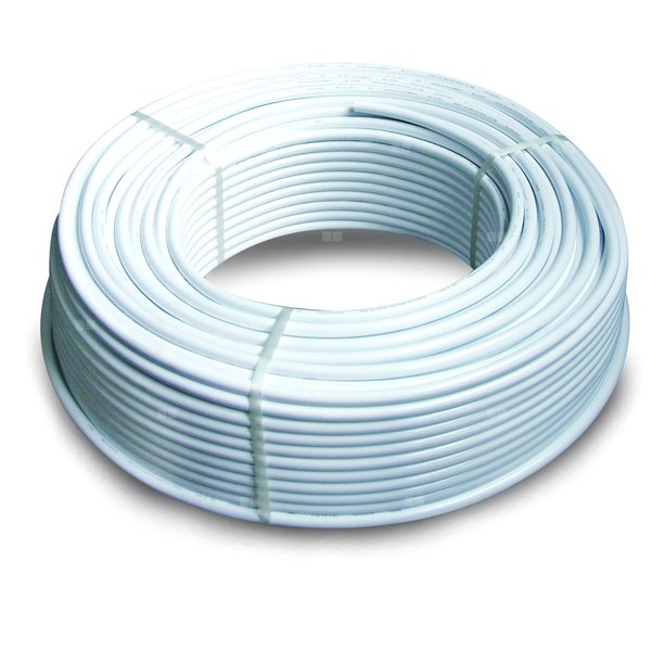 Rura PE-RT II/AL/PE-RT II CONEX BÄNNINGER MLP 16 mm x 2 mm, izolacja kolor biały - kręgi 100 m wielowarstwowa gładka
