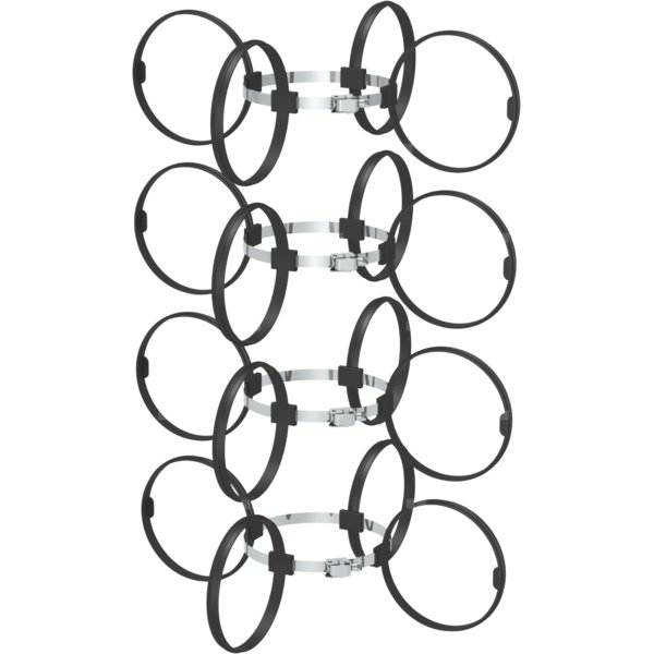 CONCEPT Uchwyt centrujący rurę spalinową systemu   PP-FLEX Ø 80 (4szt.)