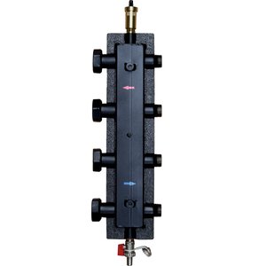 Sprzęgło hydrauliczne (zwrotnica) Concept by Womix ZH – 25 2F z izolacja, dla 2 źródeł ciepła