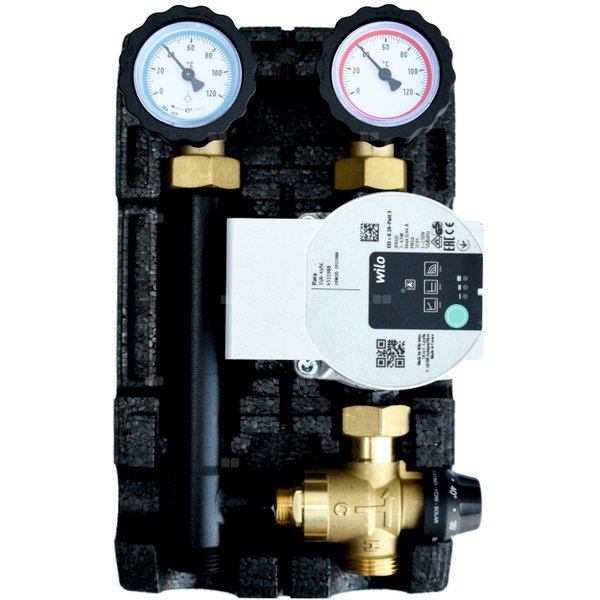 Grupa pompowa Concept by Womix GP-TC1 20 - grupa pompowa, regulacja 20-45'C (Grundfos UPM 3 AUTO L 15-70)