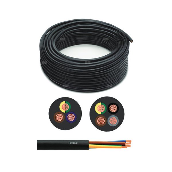 Kabel OPD 4x 4mm H07RN-F /1m.