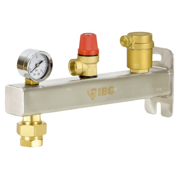 IGB INOX 2,5 bar Grupa bezpieczeństwa C.O. 3/4"