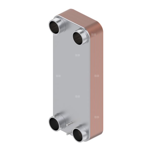 Wymiennik lutowany typu SL - SL140TK-1-100_2_25_S1_4N2,5