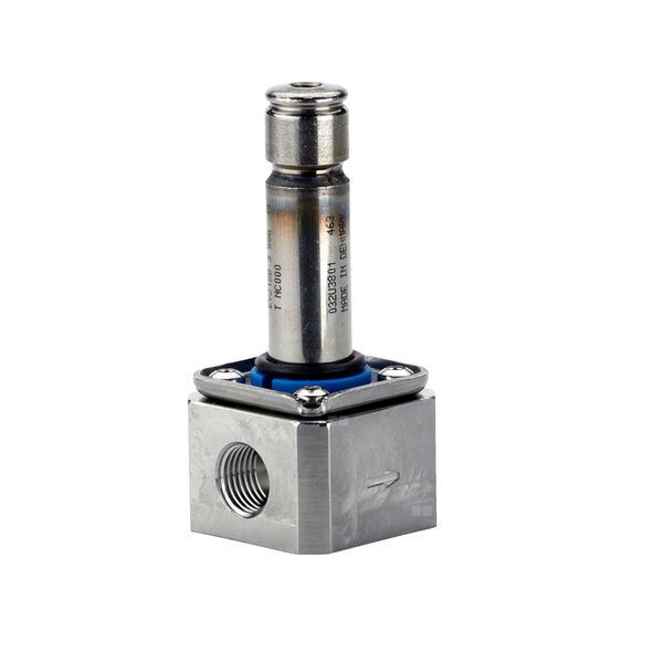 Zawór elektromagnetyczny EV215B, Funkcja: NC, G, 1/4, 0.300 m³/h, PTFE