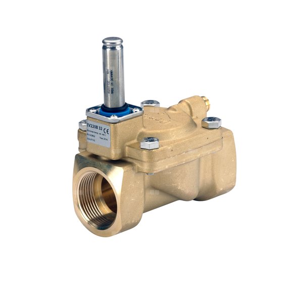 Zawór elektromagnetyczny EV220B NC, G, 1 1/4, 18.000 m³/h, FKM