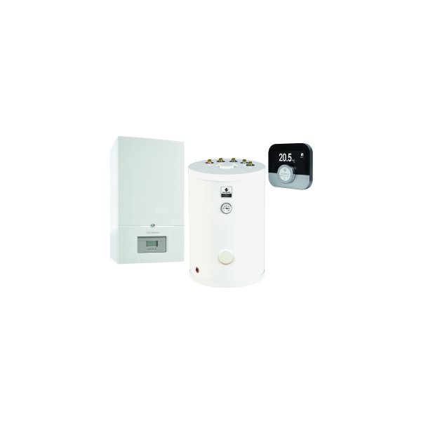 Pakiet - Kocioł gazowy jednofunkcyjny DE DIETRICH Inidens 24 kondensacyjny wiszący 6.3 - 26.1 kW + RegulatorSMART TC + Zasobnik c.w.uSRK100MG