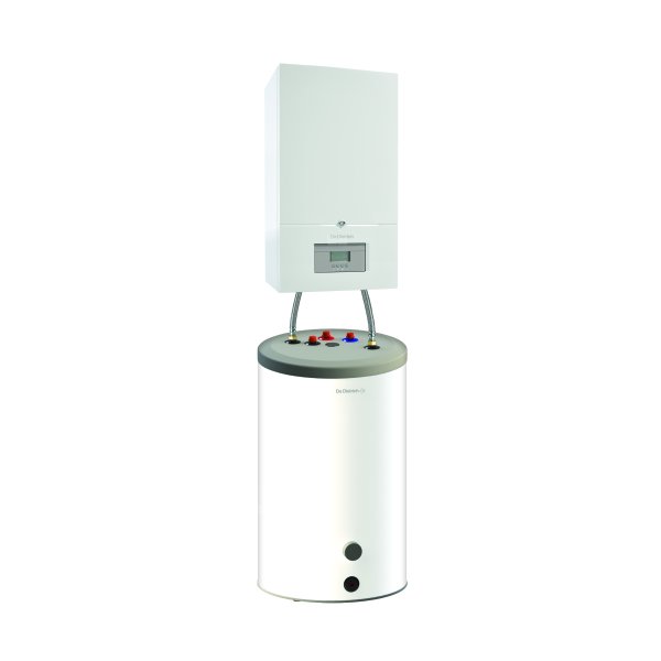 Pakiet - Kocioł gazowy jednofunkcyjny DE DIETRICH Inidens 24 kondensacyjny wiszący 6.3 - 26.1 kW + Zasobnik c.w.uSRNB100