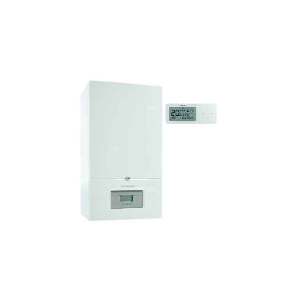 Pakiet - Kocioł gazowy dwufunkcyjny DE DIETRICH Inidens 20/24 MI kondensacyjny wiszący 5.2 - 21.8 kW + RegulatorAD247P