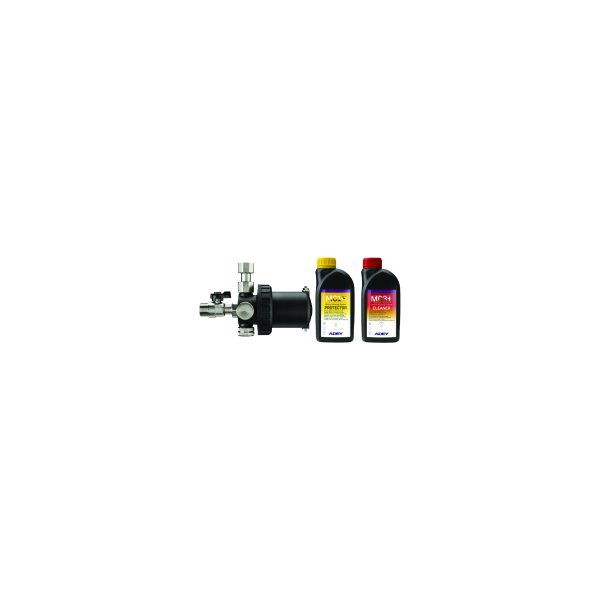 Pakiet Filtr magnetyczny MagnaClean XS90 plus inhibitor korozji MC1+ 500ml plus inhibitor MC3+ 500ml