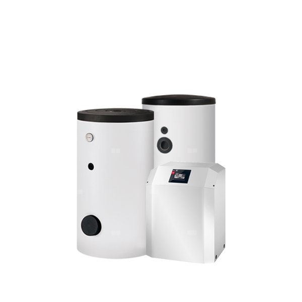 Pakiet - Pompa ciepła gruntowa solanka-woda DIMPLEX BRINE COMFORT 6 6.1 kW 400 V + Zasobnik c.w.u. WWSP 335 (300L) + Zasobnik buforowy PSW 100 (100L)