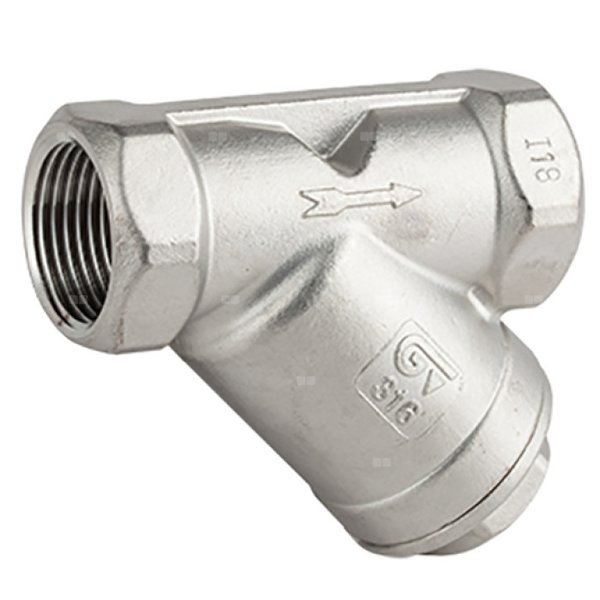Filtr gwintowany ze stali nierdzewnej AISI 316 PN 4,0 Mpa Art. 2460 opak. 1/8 DN 2”