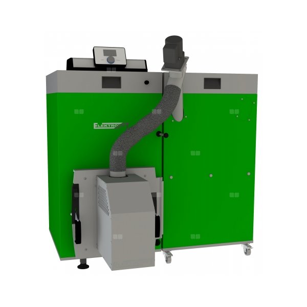 Kocioł EKO-PE mini 12 box moc grzewcza 12 kW z zasobnikiem 160 litrów sterownik TECH