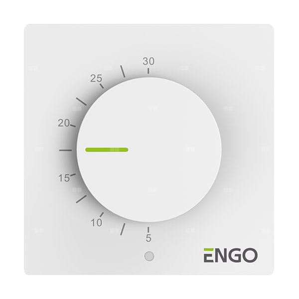 Termostat ENGO CONTROLS ESIMPLE-230W zasilanie 230 V AC włącz/wyłącz 5-30'C 3 A