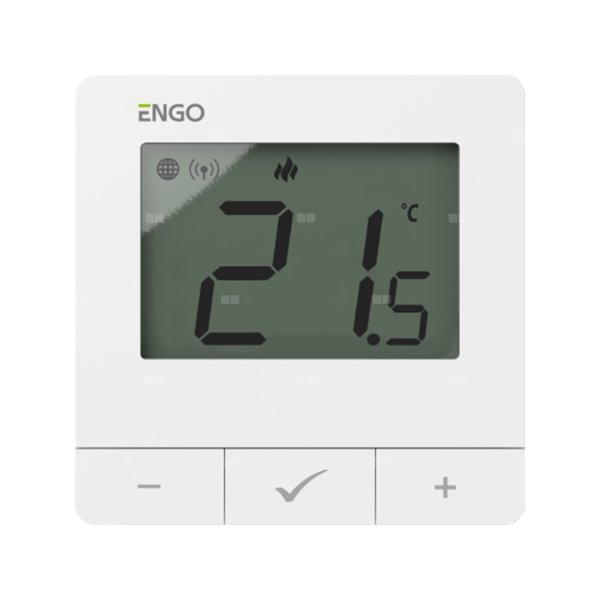 Regulator temperatury, 24V, biały, Internetowy, natynkowy ZigBee/868MHz
