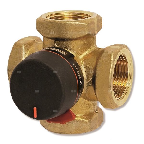 Zawór obrotowy czterodrogowy ESBE VRB141 20-4 RP 3/4, DN 20