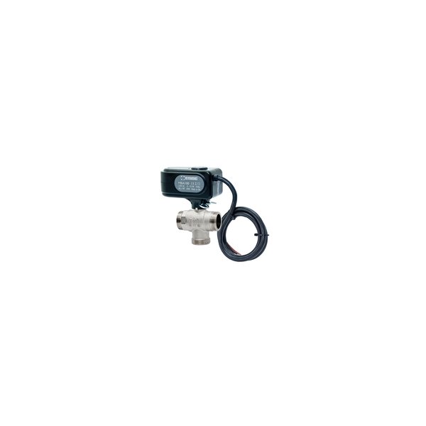 Zawór regulacyjny 3-drożny ESBE MBA132 G11/4'' MMM 230VAC 2-P 10NM mosiądz (powlekanie) GZ gazowy walcowy DN 25, max. 90'C, max. 3.2bar, ze sterowaniem elektrycznym