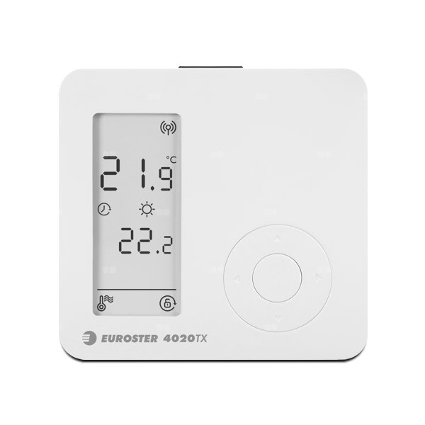 Regulator temperatury Euroster E4020TXC6 do współpracy z modułem C6RX