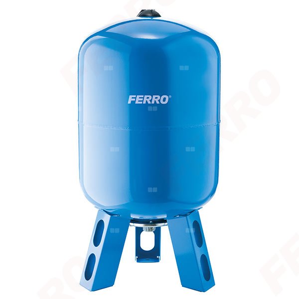 Naczynie przeponowe FERRO AV 100 l max. 10 bar, montaż: stojący, do c.w.u.