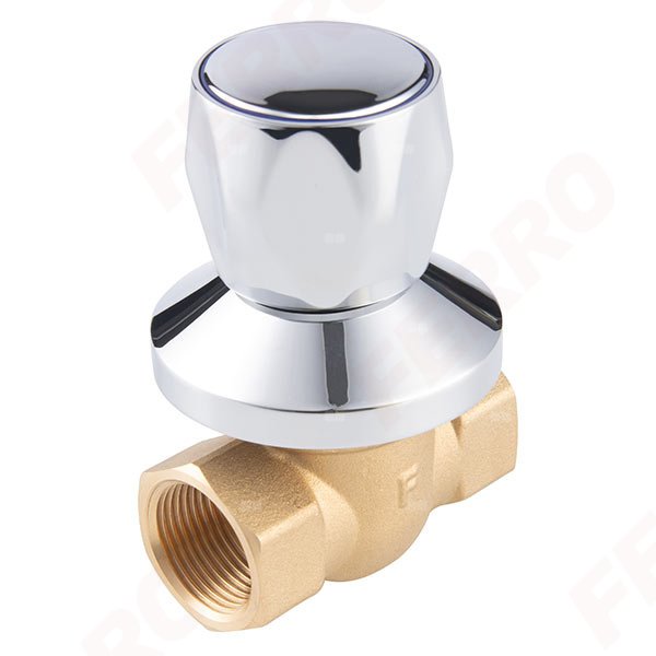 Zawór kulowy FERRO F-POWER 3/4'' GW, uchwyt: pokrętło