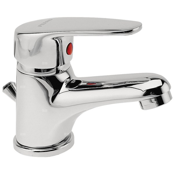 Bateria umywalkowa stojąca FERRO SMILE, chrom