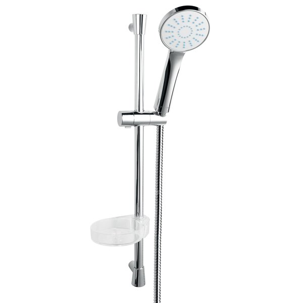 Zestaw natryskowy przesuwny FERRO BELLIS chrom, wąż 1500 mm