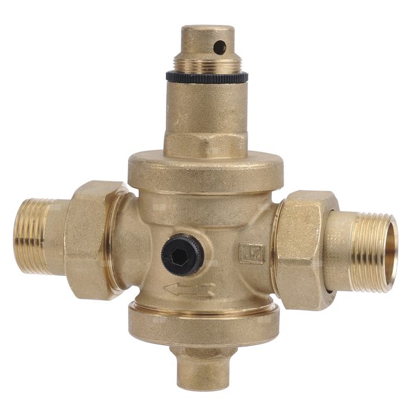 Regulator ciśnienia wody FERRO mosiądz, GZ 1 1/2'', 25 bar