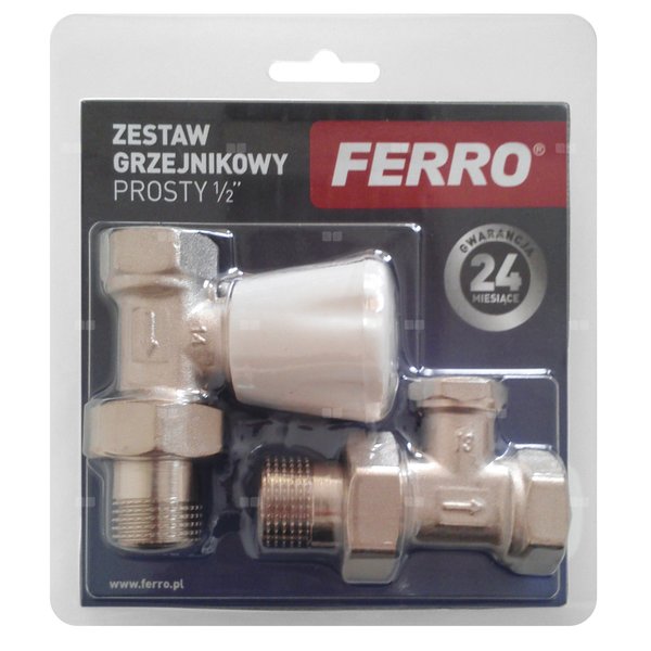 Zestaw grzejnikowy prosty