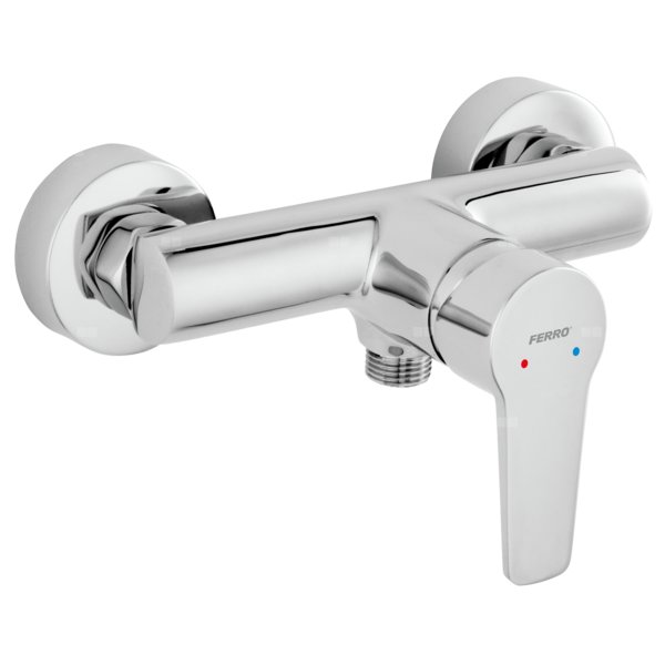 Bateria natryskowa FERRO RITTO, kolor chrom