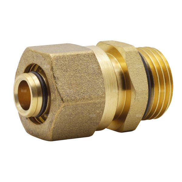 Nypel 1/2''x1/2'' ze złączką zaciskową 16x2 mm