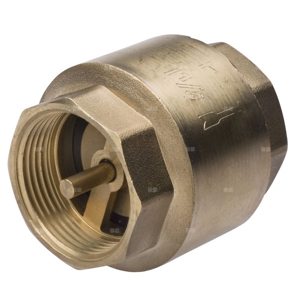 Zawór zwrotny FERRO z mosiężnym elementem zamykającym 3/4'' GW PN 16 max. 100'C