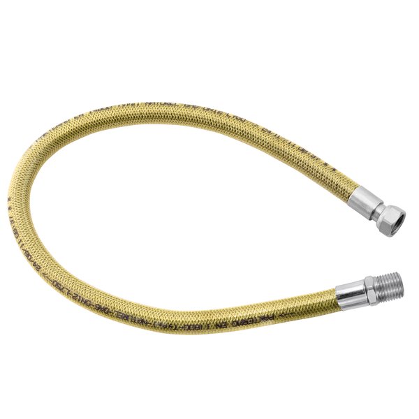 Wąż do gazu FERRO ze złączem gwintowanym 1/2'' Gwint wewnętrzny x Gwint zewnętrzny 500 mm, oplot: PCV
